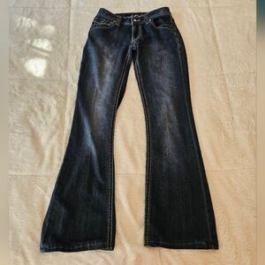 INC International Concepts Denim Curvy Boot Leg, Size 0 Excellent Condition!